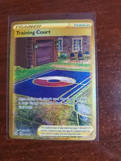 Training Court Trainer 282/264 Secret Rare Gold Pokemon 2021 Fusion Strike NM/M - Image 1