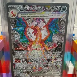 Pokemon TCG: Charizard ex Special Illustration Rare 223/197 NM Obsidian Flames - Image 1