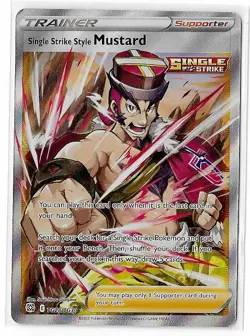 Single Strike Style Mustard - TG28/TG30 - Pokemon Brilliant Stars Ultra Rare NM - Image 1
