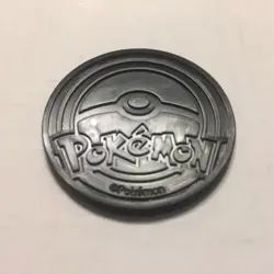 Pokemon Pikachu Black/Gold Plastic Flip Gaming 1.25" Coin - Image 2