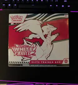 Pokemon White Flare ETB Regular Elite Trainer Box TCG Sealed - Image 1