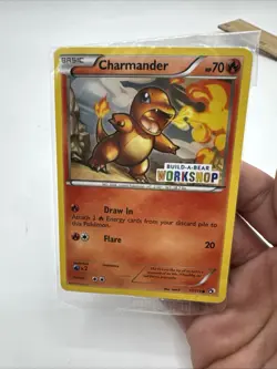 Charmander - 17/113 - Pokemon Legendary Treasures SEALED Build-A-Bear Promo NM - Image 1