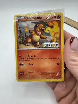 Charmander - 17/113 - Pokemon Legendary Treasures SEALED Build-A-Bear Promo NM - Image 2