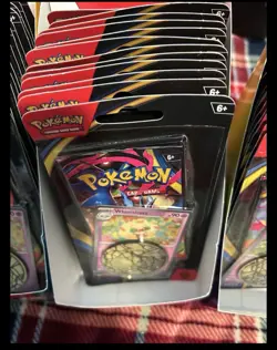 Pokemon TCG: Phantasmal Flames Checklane Blister Whimsicott (Lot of 10) Sealed - Image 2