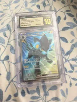 CGC Pristine 10 Luxray ex Japanese 118/101 Super Rare Transformation Mask 2024 - Image 1