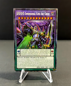 Yu-Gi-Oh! D/D/D/D Dimensional King Arc Crisis DOOD-EN035 Starlight Rare 1st Ed - Image 1