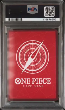 One Piece ST21-001 Monkey D Luffy Gear 5 Starter Deck 21 Alt Art Parallel PSA 10 - Image 2