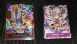 • Monkey.D.Luffy • ST21-001 SR Starter Deck EX: Gear 5 One Piece TCG NM & P-041 - Image 1
