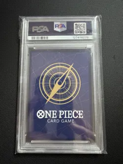 2025 ONE PIECE OP11-A FIST OF DIVINE SPEED ALTERNATE ART HONESTY IMPACT PSA 10 - Image 2
