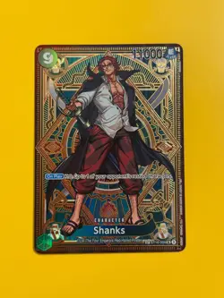 One Piece Shanks ST16-004 OP11 a Fist of Divine Speed Foil SP Alternative Art - Image 1