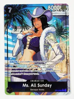 One Piece | Ms. All Sunday | OP14-084 | Alt Art (SR) | NM SSP RARE 🔥 INVEST! - Image 1