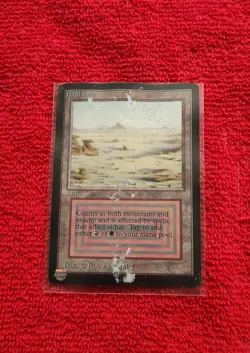 Magic: The Gathering Badlands Land Regular English Card Rob Alexander - Image 1