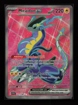 Miraidon ex 227/198 Ultra Rare SV01: Scarlet & Violet Base Set Pokemon Card - Image 1