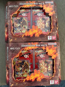 (2) One Piece Card Game Sealed Illustration Box Vol. 5 - Image 1