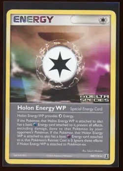 Holon Energy GL 105/113 - Stamped Reverse Holo EX Delta Species Pokemon Card LP - Image 1