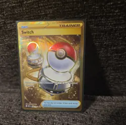 Pokemon Card TCG - Switch 206/165 Hyper Rare Scarlet & Violet 151 Near Mint - Image 1