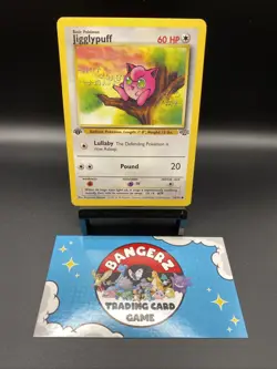 Pokemon Card Jigglypuff (54/64) 1st Edition Jungle Set 1999 WOTC - Image 1