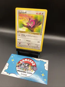 Pokemon Card Jigglypuff (54/64) 1st Edition Jungle Set 1999 WOTC - Image 2