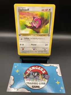 Pokemon Card Jigglypuff (54/64) 1st Edition Jungle Set 1999 WOTC - Image 4