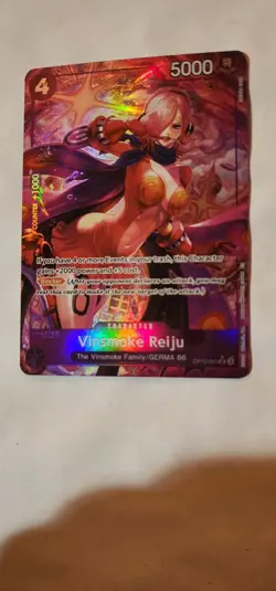 One Piece Card Game Vinsmoke Reiju OP12-063 Super Rare Alternate Art English - Image 1