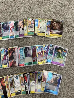 PRB-01 One Piece Card Lot Japanese - Trafalgar Law Parallel, Shanks, Zoro - Image 5