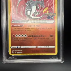2022 Pokemon TCG Radiant Charizard Holo Rare Card Pokemon Go 011/078 - Image 4