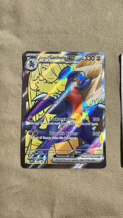 Cynthia’s Garchomp Gabite Gible Promo Cosmos Holo 204 103/182 102/182 NM Cards 2 - Image 2