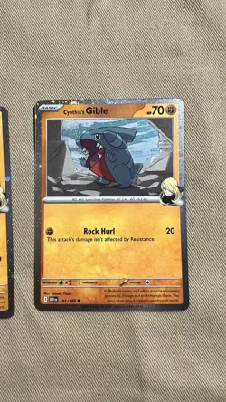 Cynthia’s Garchomp Gabite Gible Promo Cosmos Holo 204 103/182 102/182 NM Cards 2 - Image 4