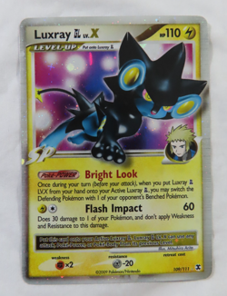 Luxray GL Lv.X #109/111 Level Up HOLO Ultra Rare LP Pokemon Card - Image 2