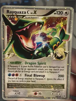 Pokemon TCG Rayquaza C LV X Holo Ultra Rare Card 146/147 Supreme Victors - Image 2