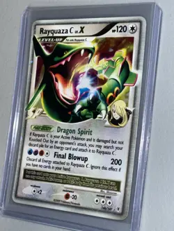Pokemon TCG Rayquaza C LV X Holo Ultra Rare Card 146/147 Supreme Victors - Image 5