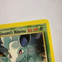 Pokemon TCG Card Gym Challenge 1ST EDITION Giovanni's Nidorina 44/132 Regular - Image 4