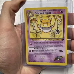 Sabrina's Hypno - 56/132 Gym Challenge - Pokemon TCG - 2000 Uncommon NM/MT Card - Image 1