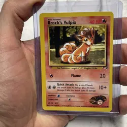 BROCK’S VULPIX - Gym Heroes Set - 73/132 - Common - Pokemon Card - NM Near Mint - Image 1