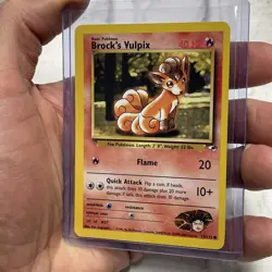 BROCK’S VULPIX - Gym Heroes Set - 73/132 - Common - Pokemon Card - NM Near Mint - Image 2