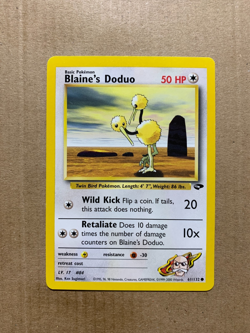 Blaine's Doduo 61/132 Gym Challenge - Common Pokemon Card - NM/Mint - Image 1