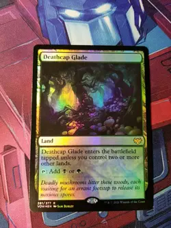 Deathcap Glade (Crimson Vow) NM foil MTG #261 - Image 1