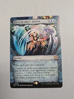 Glen Elendra's Answer - (Showcase) Lorwyn Eclipsed MTG NM - Image 1