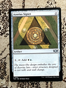 Azorius Signet - Commander: Tarkir: Dragonstorm - 312 - #Near Mint - Image 1
