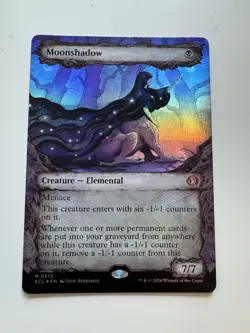 Moonshadow (Showcase Foil) Mythic MTG Lorwyn Eclipsed - Image 1