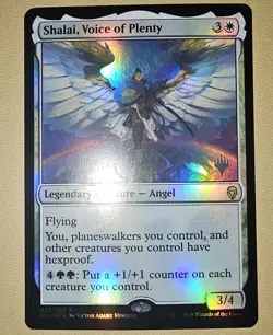 MTG Shalai, Voice Of Plenty 035/269 Foil Rare NM - Image 1