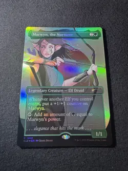 Marwyn, the Nurturer (Rainbow Foil) Secret Lair Drop Foil Near Mint - Image 1