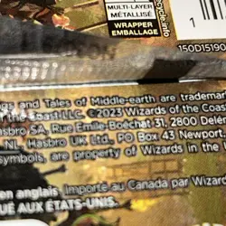 4 Packs MTG Lord of the Rings: Tales of Middle Earth Draft Booster Pack 2023 NEW - Image 4