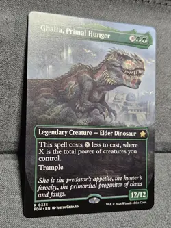 Ghalta, Primal Hunger (Borderless) - Foundations (FDN) - 335 - MTG - NM - Image 2