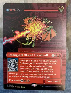 Delayed Blast Fireball, 1824 (Rainbow Foil) [Secret Lair Drop Series] NM/M - Image 1