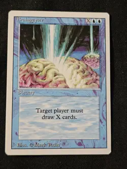 Braingeyser- Magic The Gathering MtG Revised Edition - Image 1