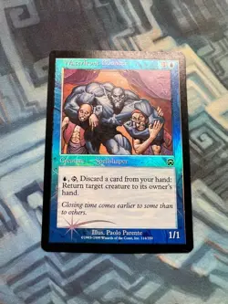 MTG Foil Waterfront Bouncer EX/LP- Mercadian Masques - Image 1