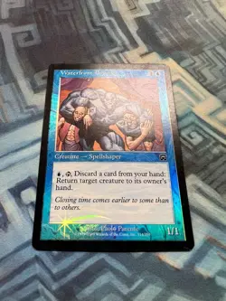 MTG Foil Waterfront Bouncer EX/LP- Mercadian Masques - Image 2