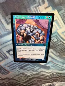 MTG Foil Waterfront Bouncer EX/LP- Mercadian Masques - Image 3
