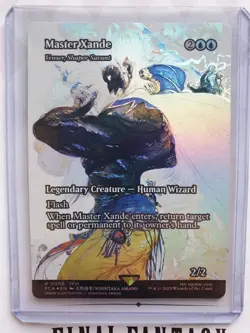x1 Master Xande - Venser, Shaper Savant - Foil - Showcase R MTG Final Fantasy - Image 1